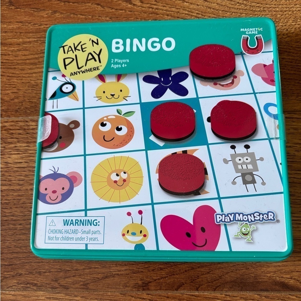 Magnetic Bingo Game for Kids